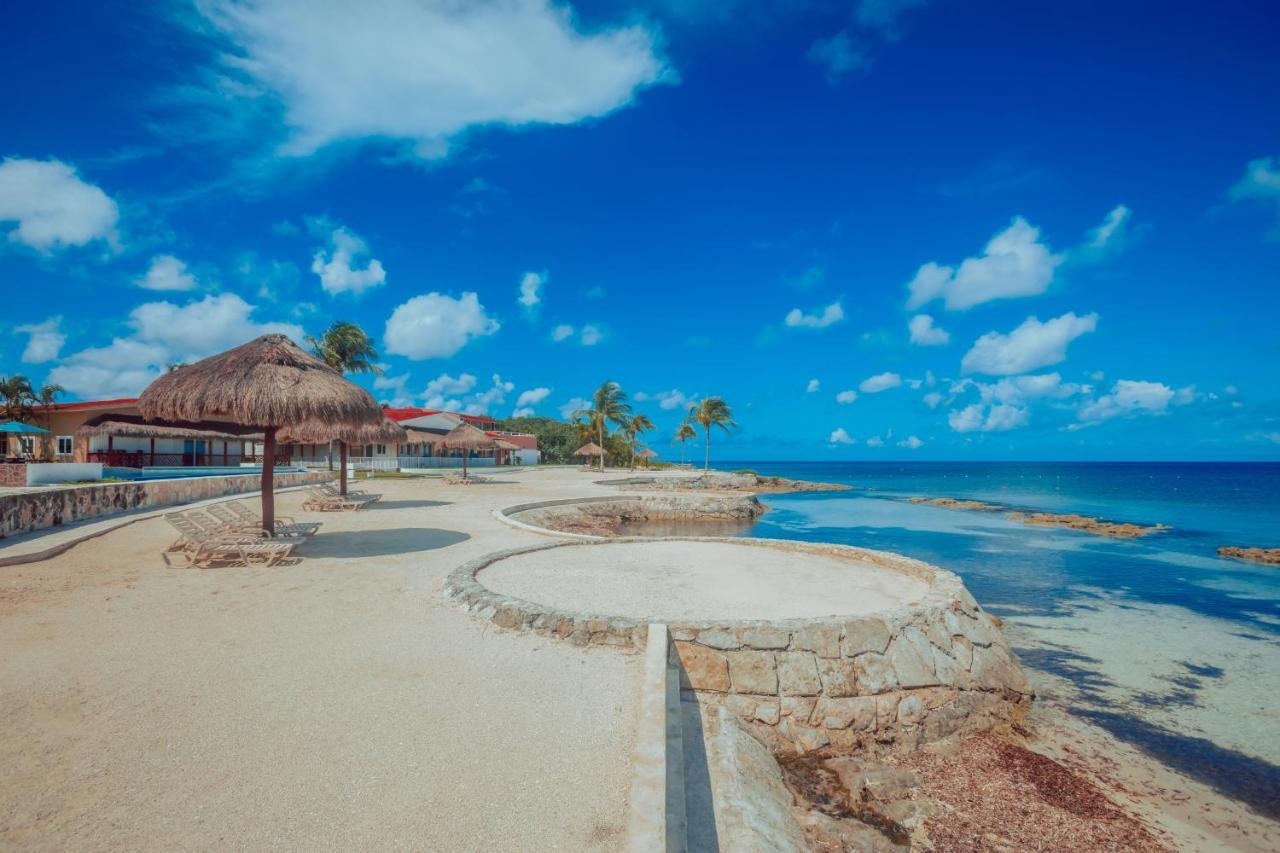 The Queen Of Cozumel Beach House -Luxury Beachfront Villa- Million Dollars View Zewnętrze zdjęcie