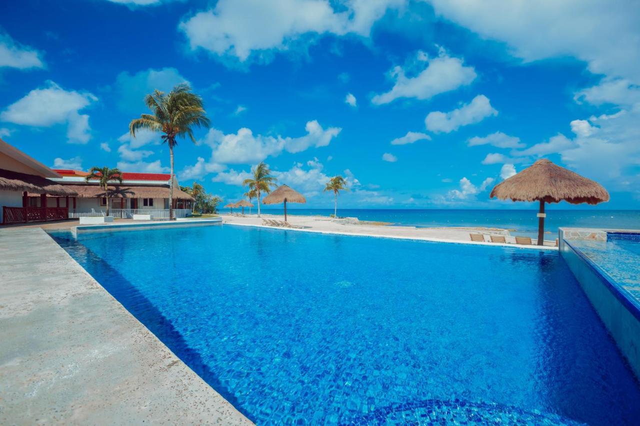 The Queen Of Cozumel Beach House -Luxury Beachfront Villa- Million Dollars View Zewnętrze zdjęcie