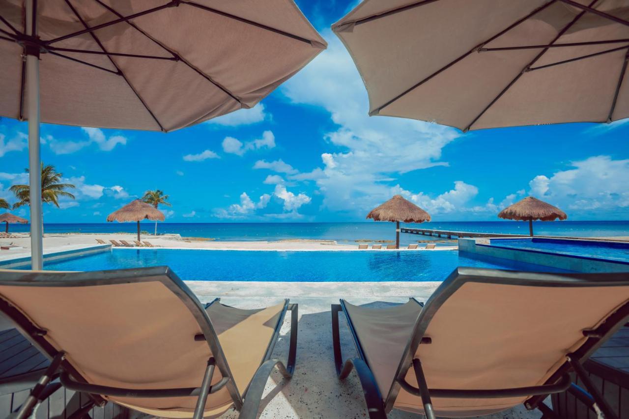 The Queen Of Cozumel Beach House -Luxury Beachfront Villa- Million Dollars View Zewnętrze zdjęcie