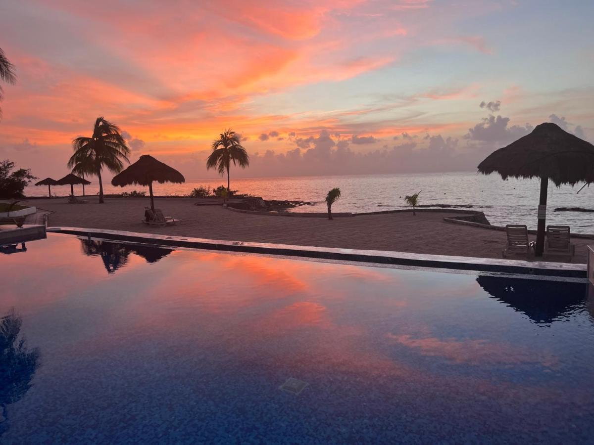 The Queen Of Cozumel Beach House -Luxury Beachfront Villa- Million Dollars View Zewnętrze zdjęcie