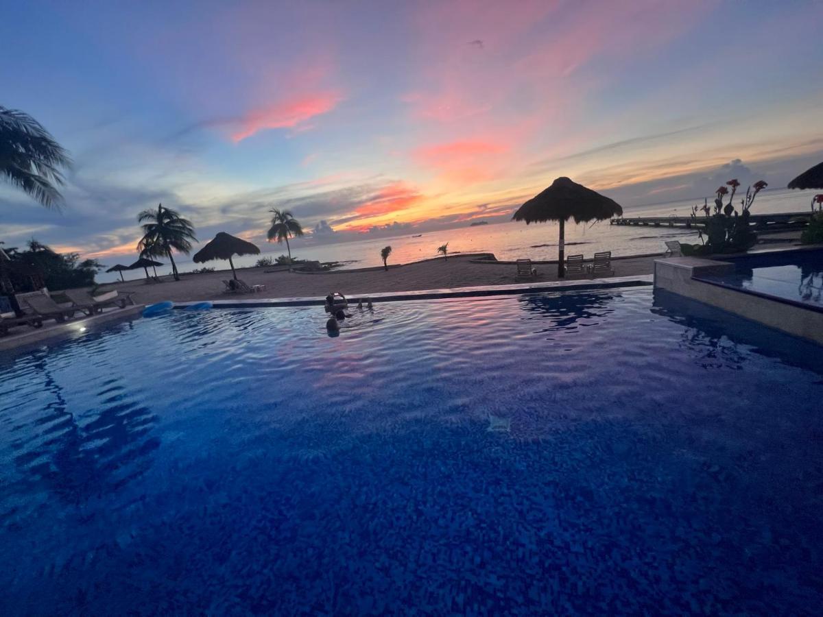 The Queen Of Cozumel Beach House -Luxury Beachfront Villa- Million Dollars View Zewnętrze zdjęcie